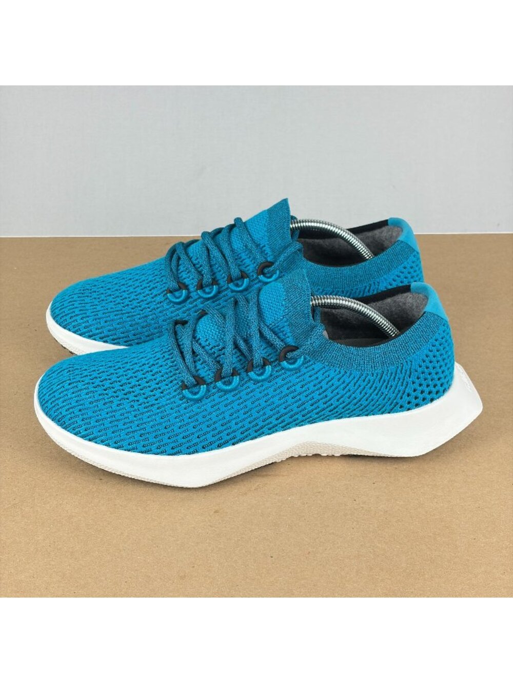Allbirds Tree Dasher 2 Athletic Running Shoes Womens 10.5 Blue White Breathable